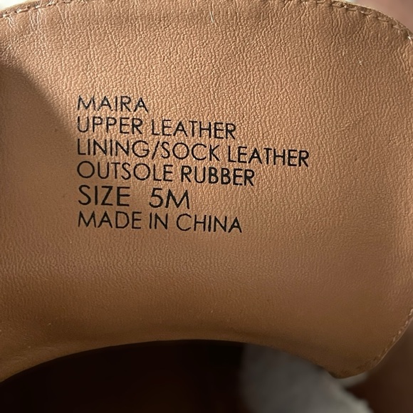 KATE SPADE Maira Leather Ankle Boots • Size 5 • Women/Teen - Picture 13 of 13